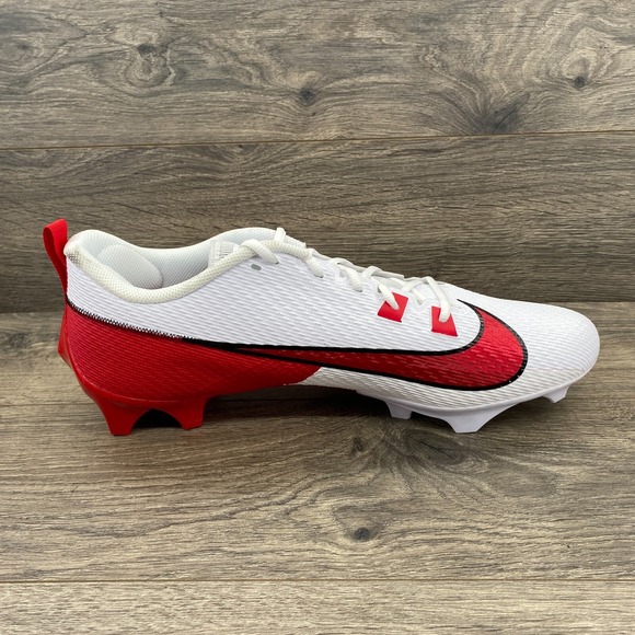 Nike Vapor Edge Speed 360 2 TB Football Cleats Mens Size 16 White Red FQ4045-102 main image 13